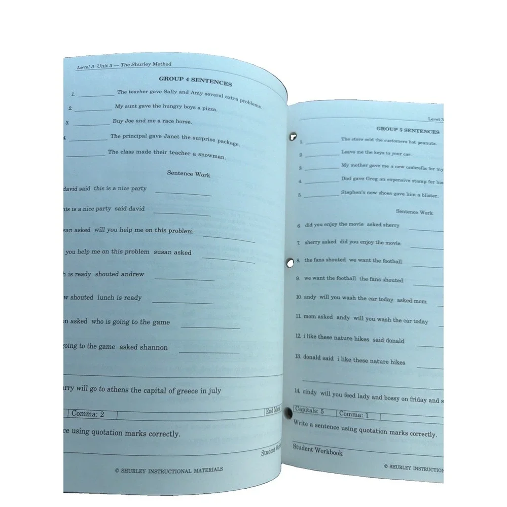The Shurley Method: English Made Easy Level 3 